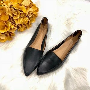 J. Crew Edie Black Loafer Flats - 6.5! Like new!